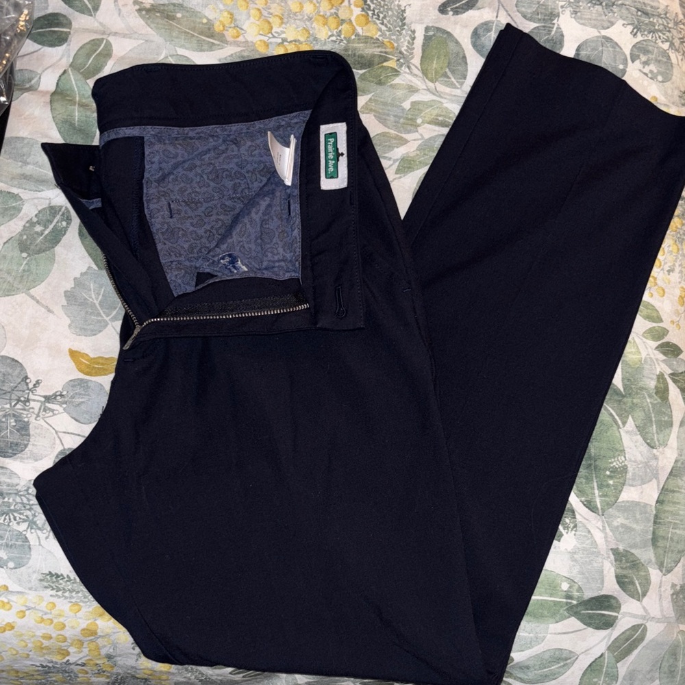 Men’s Elegant Navy Dress Pants
